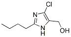 2-n-Butyl-4-Chloro-5-Hydroxymethyl Imidazole  Struktur