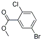 Methyl 2-chloro-5-bromobenzoate Struktur