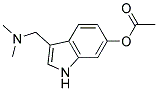 6-Acetoxygramine Struktur