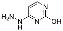 4-Hydrazino-2-hydroxypyrimidine Struktur