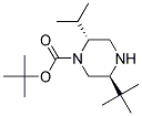 (2R,5S)-1-Boc-5-Tert-Butyl-2-Isopropyl-Piperazine Struktur