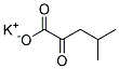 A-Ketoisocaproic Acid, Potassium Salt Struktur