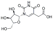 Uridine-5-Acetic Acid Struktur