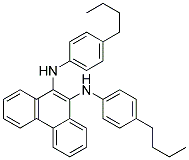 N,N'-Bis-(4-Butyl-Phenyl)-Phenanthrene-9,10-Diamine Struktur