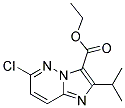 Ethyl 6-Chloro-2-Isopropylimidazo[1,2-B]Pyridazine-3-Carboxylate Struktur