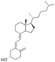 Vitamin D3 dry power Struktur