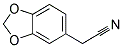 3,4-methylene dioxyphenethylnitrile Struktur