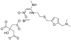 Ranitidine bismuth citrate Struktur