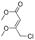 Methyl 4-chloro-3-methoxybut-2-enoate Struktur