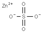 Zinc sulfate,USP,Powder monohydrate Struktur