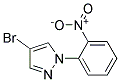 4-Bromo-1-(2-nitrophenyl)-1H-pyrazole Struktur