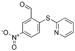 5-Nitro-2-(pyrid-2-ylthio)benzaldehyde Struktur