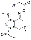 methyl 4-{[(2-chloroacetyl)oxy]imino}-6,6-dimethyl-3-(methylthio)-4,5,6,7-tetrahydrobenzo[c]thiophene-1-carboxylate Struktur