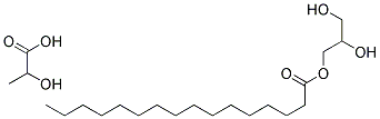 GLYCERYL PALMITATE LACTATE Struktur