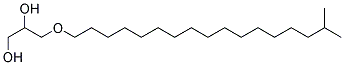 ISOSTEARYL GLYCERYL ETHER Struktur