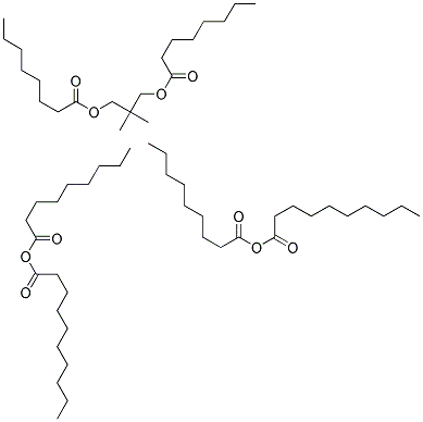 NEOPENTYL GLYCOL DICAPRYLATE/DIPELARGONATE/DICAPRATE Struktur