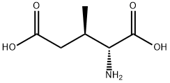 (2R,3R)-3-Methylglutamic acid Struktur