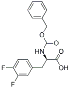 Cbz-3,4-Difluoro-D-Phenylalanine Struktur