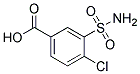 4-Chlorobenzoic Acid-3-Sulfonamide Struktur