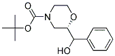 (2S,3S)-2-(HYDROXY-PHENYL-METHYL)-MORPHOLINE-4-CARBOXYLIC ACID TERT-BUTYL ESTER Struktur