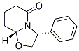 (3R,8AR)-3-PHENYL-HEXAHYDRO-OXAZOLO[3,2-A]PYRIDIN-5-ONE Struktur