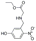 (5-HYDROXY-2-NITRO-BENZYLAMINO)-ACETIC ACID ETHYL ESTER Struktur