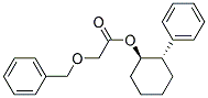 BENZYLOXY-ACETIC ACID (1R,2S)-2-PHENYL-CYCLOHEXYL ESTER Struktur