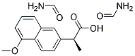 NAPROXEN DIMETHEYL AMIDE Struktur