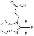 3-(2-TRIFLUOROMETHYL-IMIDAZO[4,5-B]PYRIDIN-3-YL)-PROPIONIC ACID Struktur