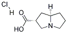 ENDO,CIS-AZABICYCLO[3,3,0]OCTANE-3-CARBOXYLIC ACID HYDROCHLORIDE Struktur