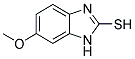 6-Methoxy-1H-Benzoimidazole-2-Thiol Struktur