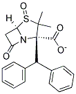 Benzhydryl-Penicillanate-1-Oxide Struktur