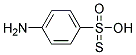 p-aminobenzene thiosulfonic acid Struktur