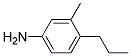 3-Methyl-4-PropylAniline Struktur