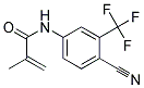 N-Methacryloyl-4-Cyano-3-Trifluoromethylaniline Struktur