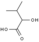 Dl-2-HydroxyisovalericAcid Struktur