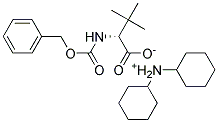 Cbz-D-Tert-LeucineDicyclohexylamineSalt Struktur