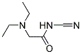 Diethylamino Cyanoacetamide Struktur