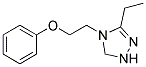 5-Ethyl-4-(2-Phenoxyethyl)-2h-1-2-4triazole Struktur