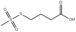 3-CARBOXYPROPYL METHANETHIOSULFONATE Struktur