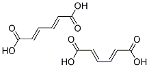 TRANS,TRANS-1,3-BUTADIENE-1,4-DICARBO-XYLIC ACID, (TRANS,TRANS-MUCONIC ACID) Struktur