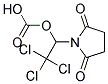 SUCCINIMIDCYL-2,2,2-TRICHLOROETHYL CARBONATE Struktur