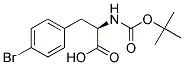 N-TERT-BUTOXYCARBONYL-3-(4-BROMOPHENYL)-D-ALANINE Struktur