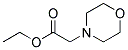 N-MORPHOLINOACETIC ACID ETHYL ESTER Struktur