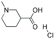 N-METHYL NIPECOTIC ACID HYDROCHLORIDE Struktur