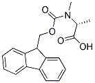 N-FMOC-N-METHYL-D-ALANINE Struktur