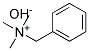 N-BENZYL-N,N,N-TRIMETHYLAMMONIUM HYDROXIDE Struktur