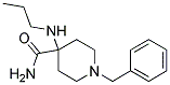 N-BENZYL-4-CARBAMYL-4-N-PROPYLAMINOPIPERIDINE Struktur