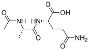 N-ACETYL-L-ALANYL-GLUTAMINE Struktur