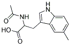 N-ACETYL-5-METHYL-DL-TRYPTOPHANE Struktur